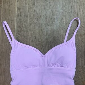 Lululemon Athletica Focuser Light  Purple Bra